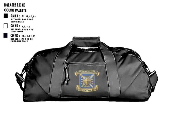 Duffle Bag, 37TH, National Guard, Teamtime, Team time, sublimation, custom sports apparel, team uniforms, spirit wear, spiritwear, sports uniforms, custom shirts, team store, custom team store, fundraiser sports, apparel fundraiser