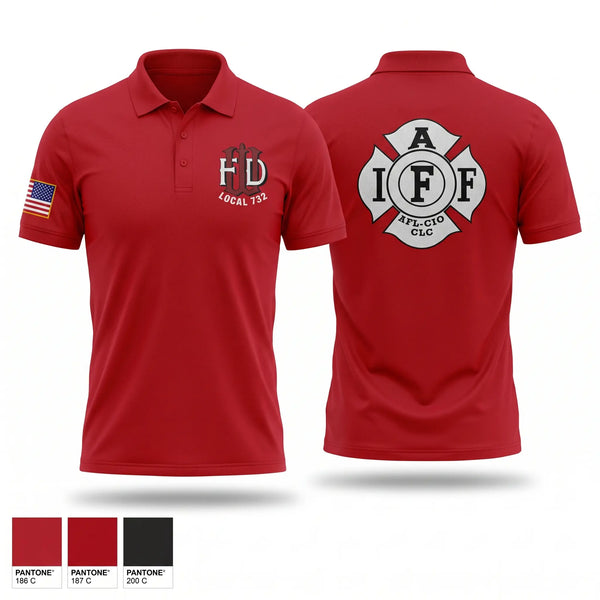 Short Sleeve Performance Polo, Woonsocket, Fire Department, Teamtime, Team time, sublimation, custom sports apparel, team uniforms, spirit wear, spiritwear, sports uniforms, custom shirts, team store, custom team store, fundraiser sports, apparel fundraiser