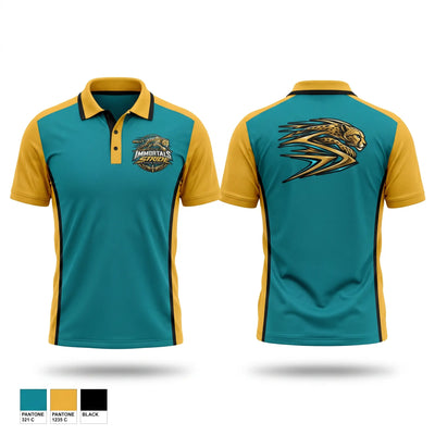 Inland Immortals STRIDE Short Sleeve Performance Polo - 1
