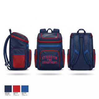 Gear Bag, Stoughton Fire Department, Fire Department, Teamtime, Team time, sublimation, custom sports apparel, team uniforms, spirit wear, spiritwear, sports uniforms, custom shirts, team store, custom team store, fundraiser sports, apparel fundraiser