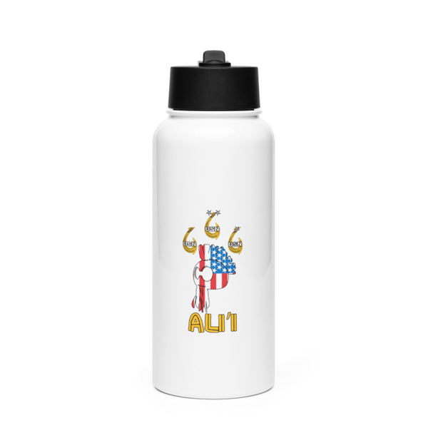 Hsm37 35373987 Stainless Steel Water Bottle with a Straw Lid
