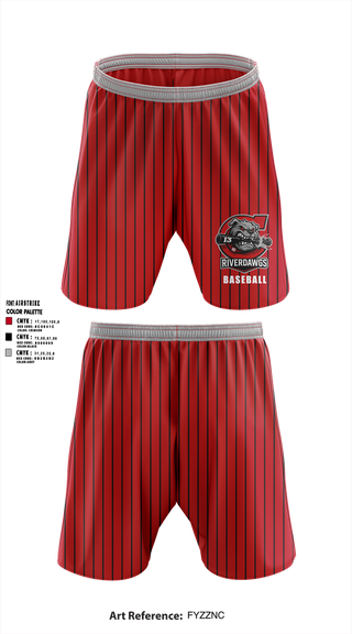 Athletic Shorts With Pockets, Clarkston RiverDawgs, Baseball, Teamtime, Team time, sublimation, custom sports apparel, team uniforms, spirit wear, spiritwear, sports uniforms, custom shirts, team store, custom team store, fundraiser sports, apparel fundraiser