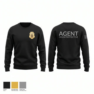 Crew Neck Sweatshirt, OGUN, Police, Teamtime, Team time, sublimation, custom sports apparel, team uniforms, spirit wear, spiritwear, sports uniforms, custom shirts, team store, custom team store, fundraiser sports, apparel fundraiser