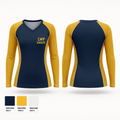 LWP Eagles 90321939 Women's Long Sleeve V-neck Shirt - 1