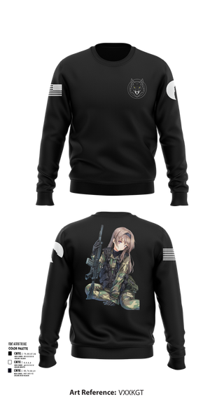 Crew Neck Sweatshirt, The House of Wolves, , Teamtime, Team time, sublimation, custom sports apparel, team uniforms, spirit wear, spiritwear, sports uniforms, custom shirts, team store, custom team store, fundraiser sports, apparel fundraiser