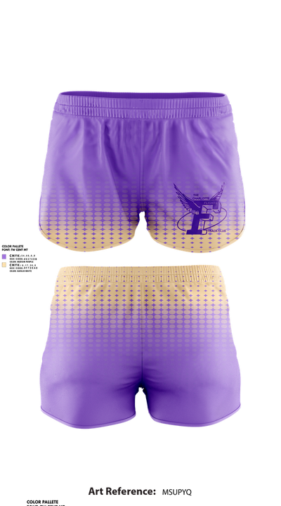 The Charlotte Flights 53419611 Women's Shorts - 1