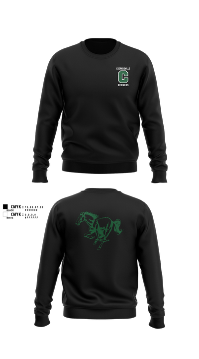 Coopersville Broncos 1775394 Crew Neck Sweatshirt - 2