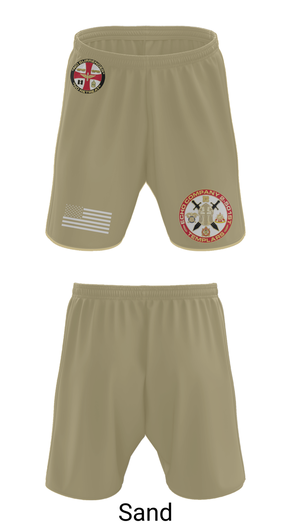 Athletic Shorts With Pockets, Echo 2-501st GSAB, , Teamtime, Team time, sublimation, custom sports apparel, team uniforms, spirit wear, spiritwear, sports uniforms, custom shirts, team store, custom team store, fundraiser sports, apparel fundraiser