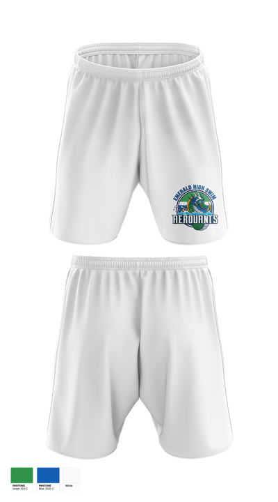 Emerald High Swim Aeroaunts 14114114 Athletic Shorts With Pockets - 3