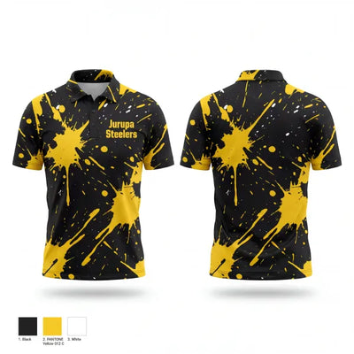 Jurupa Steelers 51639966 Short Sleeve Performance Polo - 1