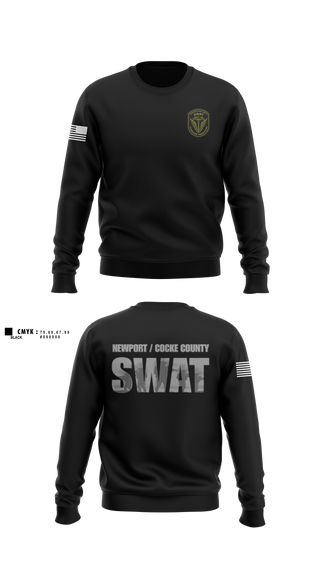 Crew Neck Sweatshirt, investigations ccso, Police, Teamtime, Team time, sublimation, custom sports apparel, team uniforms, spirit wear, spiritwear, sports uniforms, custom shirts, team store, custom team store, fundraiser sports, apparel fundraiser