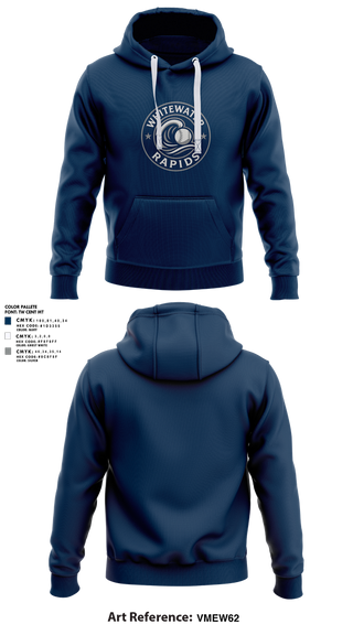 Hoodie, Whitewater Rapids, Baseball, Teamtime, Team time, sublimation, custom sports apparel, team uniforms, spirit wear, spiritwear, sports uniforms, custom shirts, team store, custom team store, fundraiser sports, apparel fundraiser