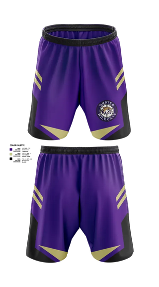 Athletic Shorts With Pockets, Onsted Wildcats, Baseball, Teamtime, Team time, sublimation, custom sports apparel, team uniforms, spirit wear, spiritwear, sports uniforms, custom shirts, team store, custom team store, fundraiser sports, apparel fundraiser