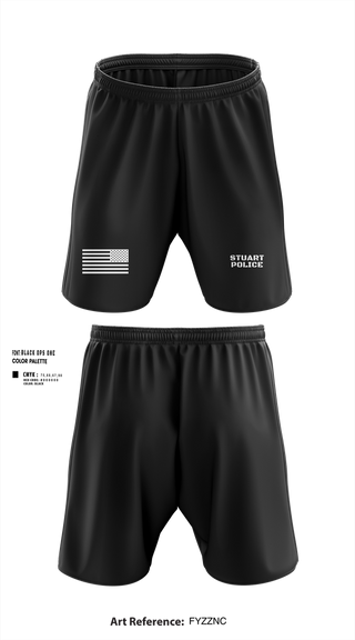Athletic Shorts With Pockets, Stuart Police, Women's Volleyball, Teamtime, Team time, sublimation, custom sports apparel, team uniforms, spirit wear, spiritwear, sports uniforms, custom shirts, team store, custom team store, fundraiser sports, apparel fundraiser