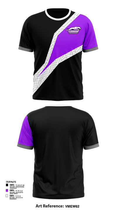 Lebanon Greyhounds 19757435 Short Sleeve Performance Shirt - 51