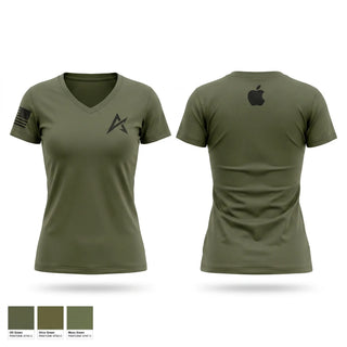Womens Short Sleeve Vneck Shirt, U.S. Marshals Fugitive Task Force, Police, Teamtime, Team time, sublimation, custom sports apparel, team uniforms, spirit wear, spiritwear, sports uniforms, custom shirts, team store, custom team store, fundraiser sports, apparel fundraiser