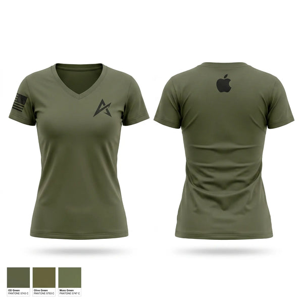 Womens Short Sleeve Vneck Shirt, U.S. Marshals Fugitive Task Force, Police, Teamtime, Team time, sublimation, custom sports apparel, team uniforms, spirit wear, spiritwear, sports uniforms, custom shirts, team store, custom team store, fundraiser sports, apparel fundraiser