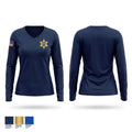 Matteson 5392253 Women's Long Sleeve V-neck Shirt - 1