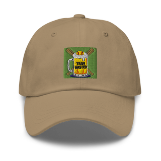 Team Wasted 73417864 Classic Dad Hat | Yupoong 6245CM