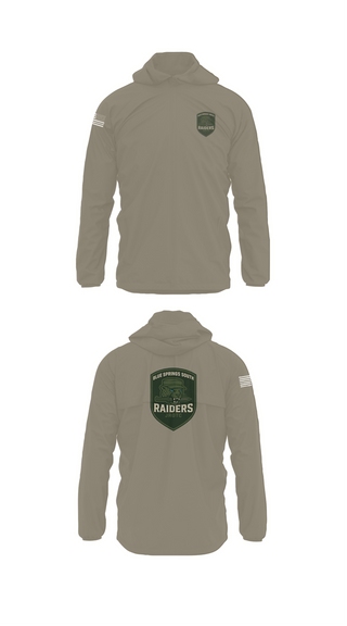 Windbreaker, BSS JROTC, , Teamtime, Team time, sublimation, custom sports apparel, team uniforms, spirit wear, spiritwear, sports uniforms, custom shirts, team store, custom team store, fundraiser sports, apparel fundraiser