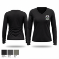 Event Medics 33048891 Women's Long Sleeve V-neck Shirt - 1