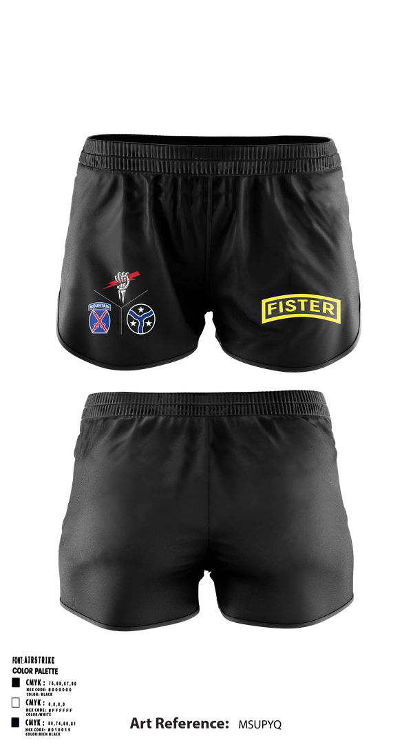 Ranger Panties, 1/115th FA HHB DET 1, Army, Teamtime, Team time, sublimation, custom sports apparel, team uniforms, spirit wear, spiritwear, sports uniforms, custom shirts, team store, custom team store, fundraiser sports, apparel fundraiser