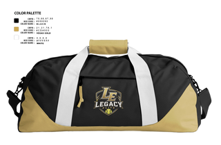Duffle Bag, Legacy Elite, Softball, Teamtime, Team time, sublimation, custom sports apparel, team uniforms, spirit wear, spiritwear, sports uniforms, custom shirts, team store, custom team store, fundraiser sports, apparel fundraiser
