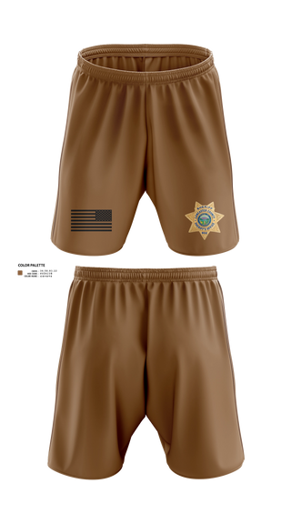 Athletic Shorts With Pockets, Lancaster County Sheriff's Office, Police, Teamtime, Team time, sublimation, custom sports apparel, team uniforms, spirit wear, spiritwear, sports uniforms, custom shirts, team store, custom team store, fundraiser sports, apparel fundraiser