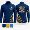 Manassas Tigers 52389301 Quarter Zip Jacket - 1