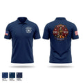 Columbia County Fire Rescue Engine Company 6 51618638 Short Sleeve Performance Polo - 1