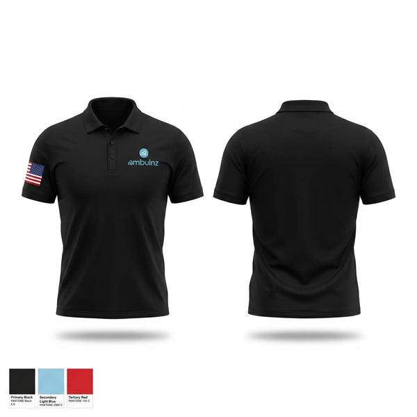Short Sleeve Performance Polo, Ambulnz, EMS/EMT, Teamtime, Team time, sublimation, custom sports apparel, team uniforms, spirit wear, spiritwear, sports uniforms, custom shirts, team store, custom team store, fundraiser sports, apparel fundraiser