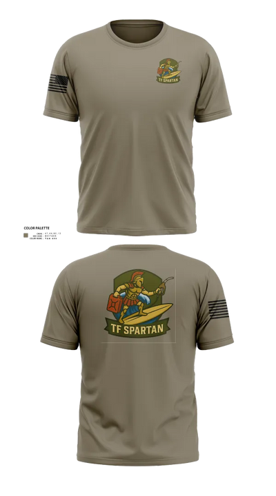 Task Force Spartan 82789422 Short Sleeve Performance Shirt - 22
