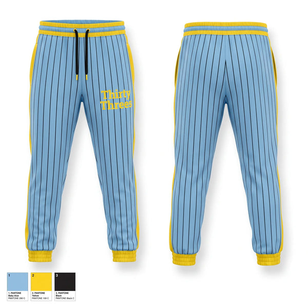 Sweatpants, Thirty Threes, Softball, Teamtime, Team time, sublimation, custom sports apparel, team uniforms, spirit wear, spiritwear, sports uniforms, custom shirts, team store, custom team store, fundraiser sports, apparel fundraiser
