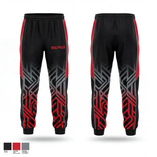 Sweatpants, Wolfpack, Softball, Teamtime, Team time, sublimation, custom sports apparel, team uniforms, spirit wear, spiritwear, sports uniforms, custom shirts, team store, custom team store, fundraiser sports, apparel fundraiser