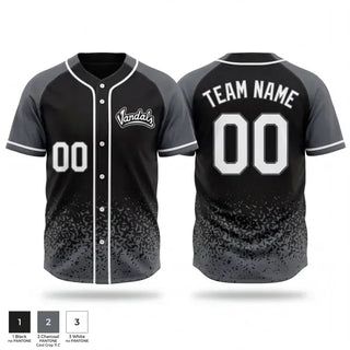 Full Button Baseball Jersey, Midwest Vandals, Baseball, Teamtime, Team time, sublimation, custom sports apparel, team uniforms, spirit wear, spiritwear, sports uniforms, custom shirts, team store, custom team store, fundraiser sports, apparel fundraiser