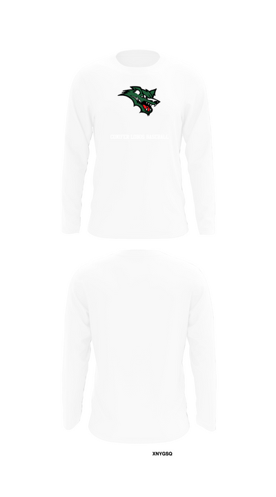 Conifer Lobos Baseball 33151461 Long Sleeve Performance Shirt 8
