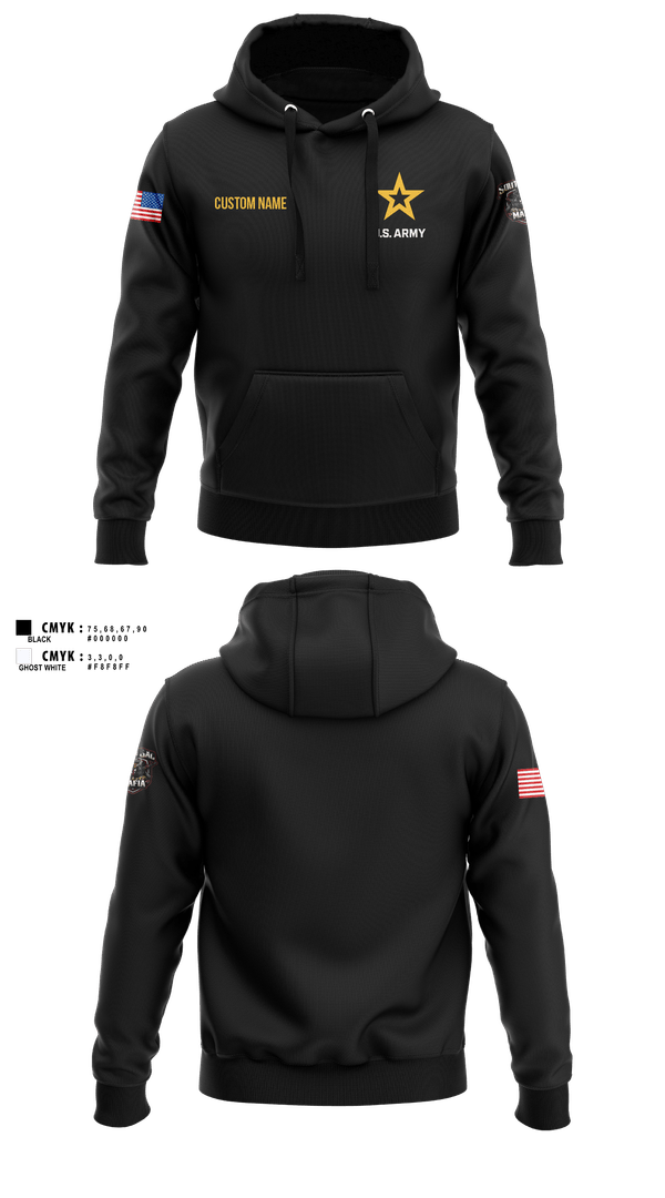 Hoodie, SAC SOUTH, Army, Teamtime, Team time, sublimation, custom sports apparel, team uniforms, spirit wear, spiritwear, sports uniforms, custom shirts, team store, custom team store, fundraiser sports, apparel fundraiser