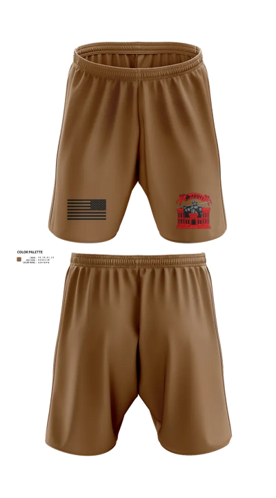 571st CEC-A 52010790 Athletic Shorts With Pockets - 101