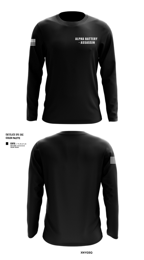 Long Sleeve Performance Shirt, Alpha Battery - Assassin, , Teamtime, Team time, sublimation, custom sports apparel, team uniforms, spirit wear, spiritwear, sports uniforms, custom shirts, team store, custom team store, fundraiser sports, apparel fundraiser