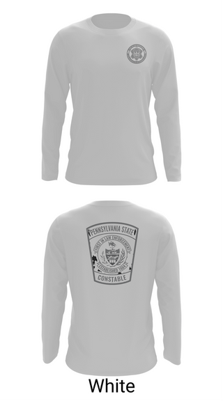 Long Sleeve Performance Shirt, Pennsylvania State Constable, Police, Teamtime, Team time, sublimation, custom sports apparel, team uniforms, spirit wear, spiritwear, sports uniforms, custom shirts, team store, custom team store, fundraiser sports, apparel fundraiser