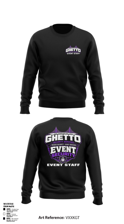 GHETTO SECURITY SERVICES Crew Neck Sweatshirt - 5