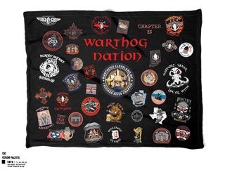 Blanket, Warthogs, other, Teamtime, Team time, sublimation, custom sports apparel, team uniforms, spirit wear, spiritwear, sports uniforms, custom shirts, team store, custom team store, fundraiser sports, apparel fundraiser