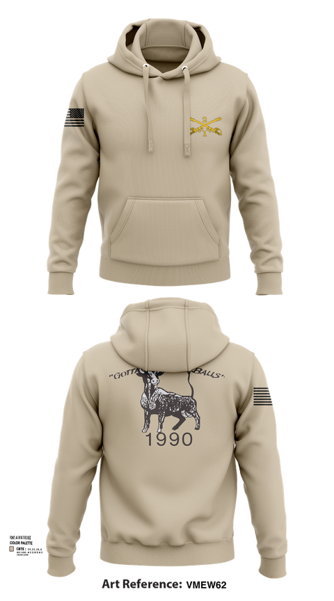 Hoodie, 2nd Armored Cavalry Regiment, , Teamtime, Team time, sublimation, custom sports apparel, team uniforms, spirit wear, spiritwear, sports uniforms, custom shirts, team store, custom team store, fundraiser sports, apparel fundraiser