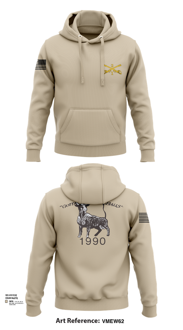 Hoodie, 2nd Armored Cavalry Regiment, , Teamtime, Team time, sublimation, custom sports apparel, team uniforms, spirit wear, spiritwear, sports uniforms, custom shirts, team store, custom team store, fundraiser sports, apparel fundraiser