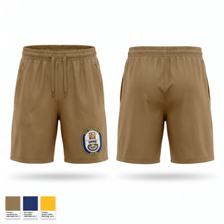 Athletic Shorts With Pockets, USS COMSTOCK, Navy, Teamtime, Team time, sublimation, custom sports apparel, team uniforms, spirit wear, spiritwear, sports uniforms, custom shirts, team store, custom team store, fundraiser sports, apparel fundraiser