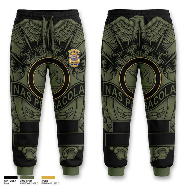 Sweatpants, NAS Pensacola Police / Security Forces, Navy, Teamtime, Team time, sublimation, custom sports apparel, team uniforms, spirit wear, spiritwear, sports uniforms, custom shirts, team store, custom team store, fundraiser sports, apparel fundraiser
