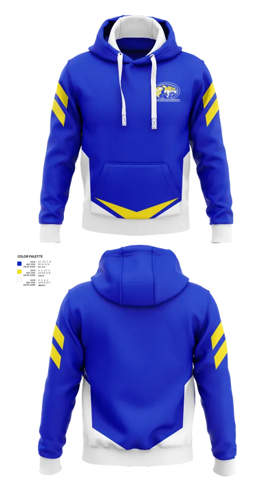 Bland High School Softball 1200236 Hoodie - 1