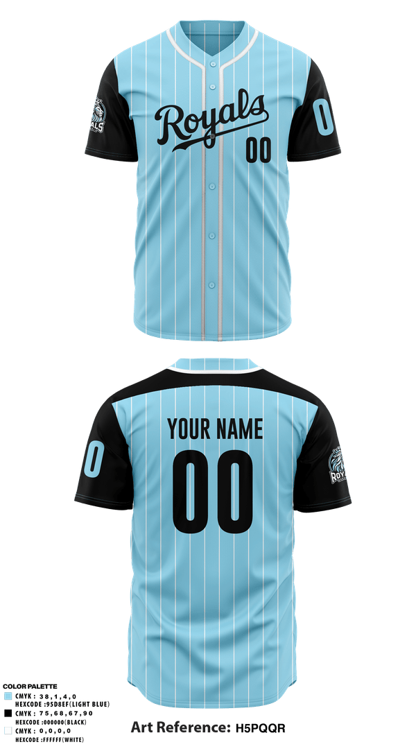Full Button Baseball Jersey, Royals, Baseball, Teamtime, Team time, sublimation, custom sports apparel, team uniforms, spirit wear, spiritwear, sports uniforms, custom shirts, team store, custom team store, fundraiser sports, apparel fundraiser