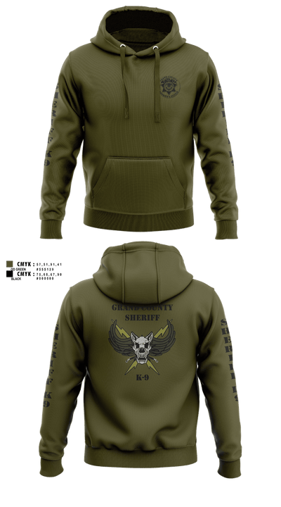 GCSO K9 Hoodie - 117