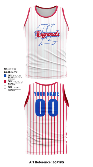 Tank Top, Leander Legends, Baseball, Teamtime, Team time, sublimation, custom sports apparel, team uniforms, spirit wear, spiritwear, sports uniforms, custom shirts, team store, custom team store, fundraiser sports, apparel fundraiser